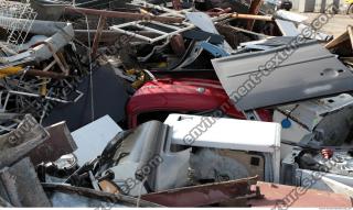 Photo Textures of Metal Scrap